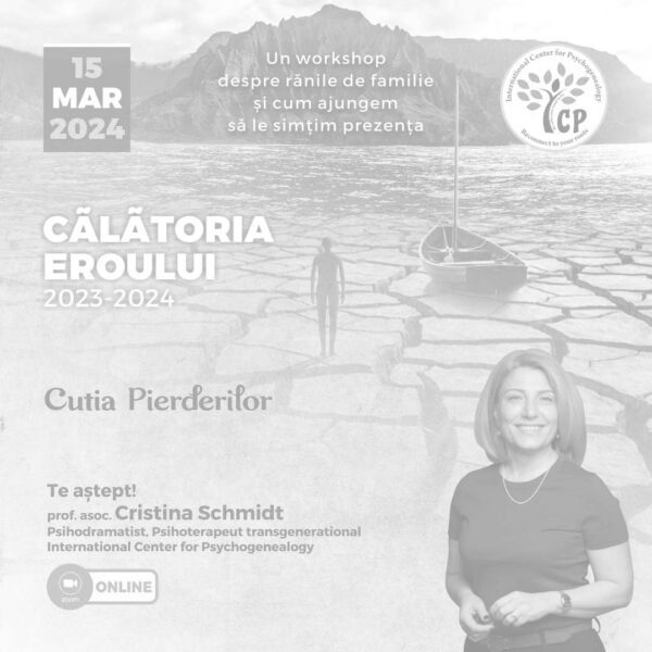 15 Martie 2024 - "Cutia Pierderilor"<p style="color:red;">SOLD OUT</p>